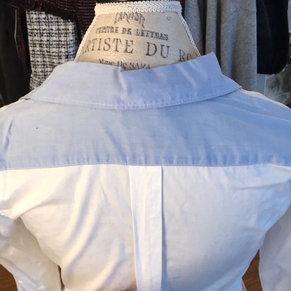 Gap patchwork button down. - Picture 3 of 4